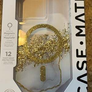 New Case-Mate Karat Marble MagSafe Case for iPhone 15 Pro Max